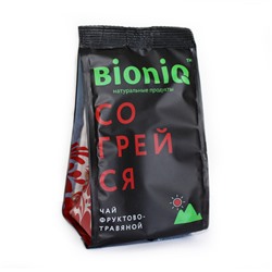 Чай зелёный "Согрейся" фруктово-травяной BioniQ, 50 г