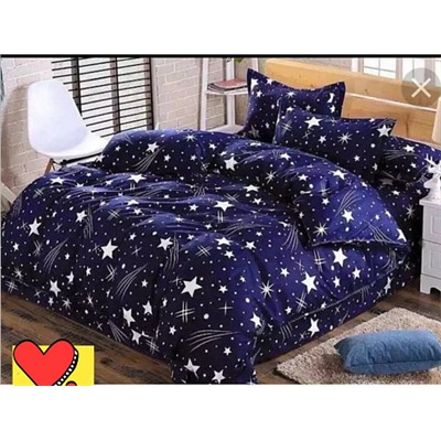 Love Комплект постельного белья 1,5-спальный Звездное небо
