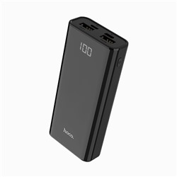 Внешний аккумулятор Hoco J45 (пов.уп) 10 000mAh Micro USB/USB Type-C/USB*2 (black)