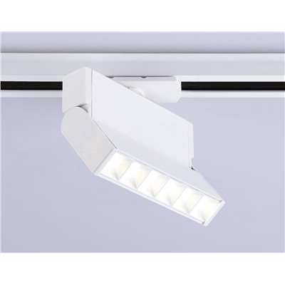 Светильник светодиодный трековый GL6812 WH белый LED 6W 4200K 24° 115*22*87