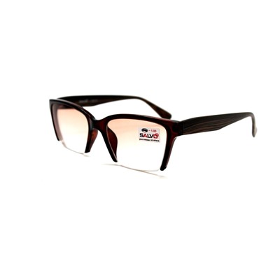 Готовые очки - Salvo 50008 с2 коричневый тонировка