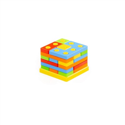 323240 Полесье Игрушка развивающая "3D пазл" №2 (21 элемент) (в коробке)