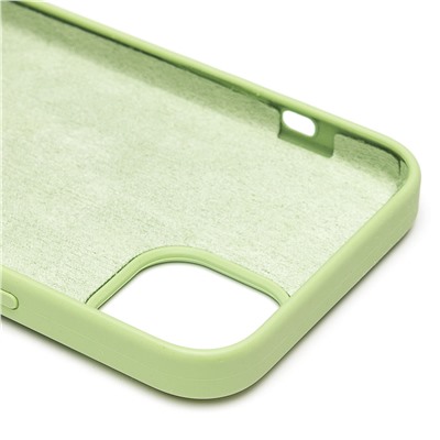 Чехол-накладка [ORG] Soft Touch для "Apple iPhone 14 Plus" (light green) (212183)