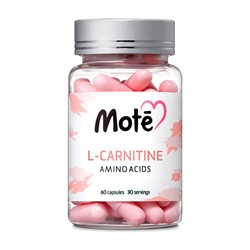 Аминокислоты Л-карнитин Mote, 60 шт