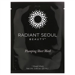 Radiant Seoul, тканевая маска для объема и гладкости кожи, 1 шт., 25 мл (0,85 унции)