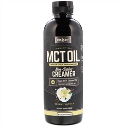 Onnit, Emulsified MCT Oil, Non-Dairy Creamer, Creamy Vanilla, 16 fl oz (473 ml)