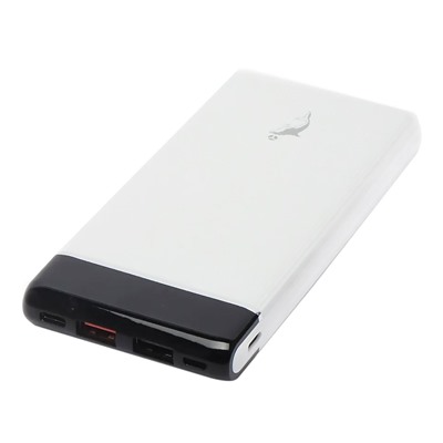 Внешний аккумулятор SKYDOLPHIN SP28 10 000mAh Micro/Type-C/USB2 (white)