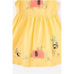 Платье для девочки Crockid К 5590 желтый к1288