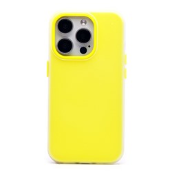 Чехол-накладка - SC346 для "Apple iPhone 15 Pro" (yellow) (232457)