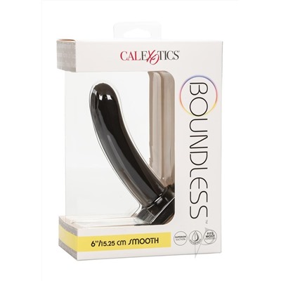 Черный анальный стимулятор Silicone Smooth Probe - 15,25 см.