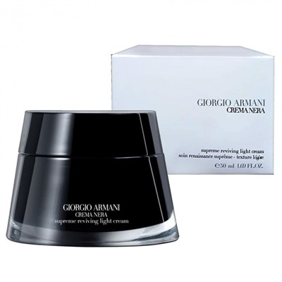 Крем для лица Giorgio Armani Crema Nera Supreme Reviving Light Cream