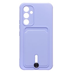 Чехол-накладка - SC304 с картхолдером для "Samsung SM-A546 Galaxy A54" (dark violet)