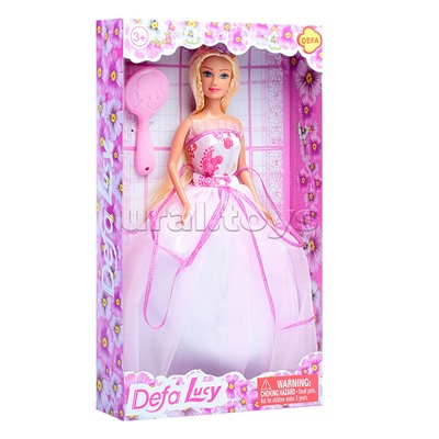 Кукла в бальном платье и аксессуарами