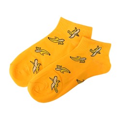 Носки "Бананы", цвет желтый, арт. 37.0771