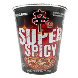 Лапша б/п острая Red Super Spicy Nongshim, Корея, 68 г. Срок до 13.09.2024. АкцияРаспродажа