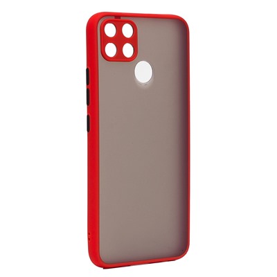 Чехол-накладка - PC041 для "OPPO realme C25 Global/realme C25s Global" (red/black)  (203480)