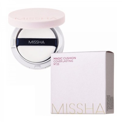 Тональное средство-кушон для лица Missha Magic Cushion Cover Lasting