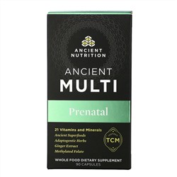 Dr. Axe / Ancient Nutrition, Ancient Multi, Prenatal, 90 Capsules