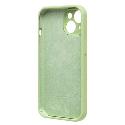 Чехол-накладка ORG Soft Touch с закрытой камерой для "Apple iPhone 15" (green) (230159)