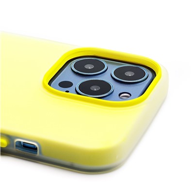 Чехол-накладка - SC346 для "Apple iPhone 13 Pro" (yellow) (232487)