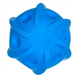 408199 Зооник Игрушка Мяч "Космос" (пластикат 9.5см) , синий
