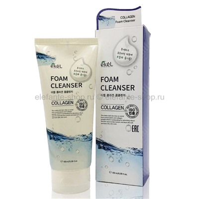 Пенка с коллагеном EKEL Collagen Foam Cleanser 180ml (125)
