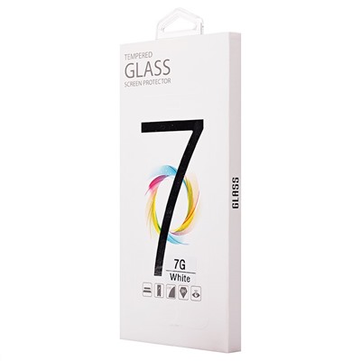 Защитное стекло Full Screen Glass 3D для "Apple iPhone 7/iPhone 8/iPhone SE 2020" (white) (white)
