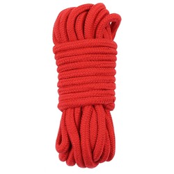 Красная верёвка для любовных игр - 10 м.