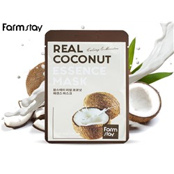 Питательная тканевая маска с Кокосом FarmStay Real Coconut Essence Mask, 23 ml