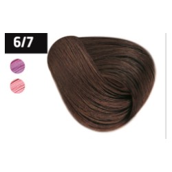 OLLIN SILK TOUCH  6/7 темно-русый коричневый 60мл Безаммиачный стойкий краситель для волос