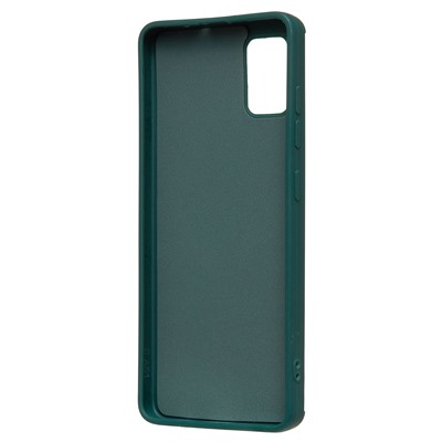 Чехол-накладка - SC335 для "Samsung Galaxy A51 4G"  (собака) (dark green)