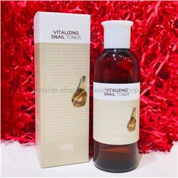 Тонер с экстрактом муцина улитки Tenzero Vitalizing Snail Toner 200ml (125)