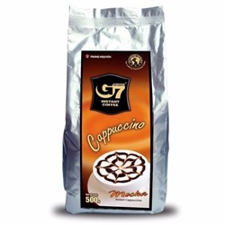 Растворимый кофе  фирмы «TrungNguyen» «G7»  капучино 3в1:
- СО ВКУСОМ МОККО.