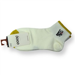 COOC, носки женские, цвет: белый, размер 36-38