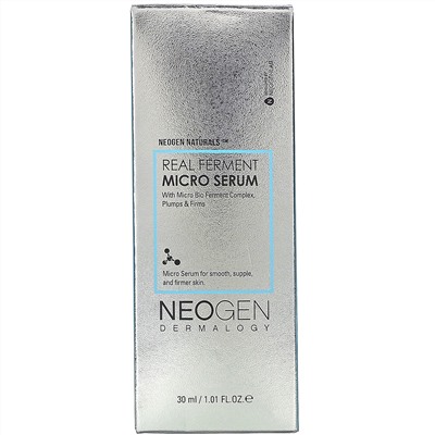 Neogen, Real Ferment Micro Serum, микросыворотка с ферментами, 30 мл (1,01 унции)