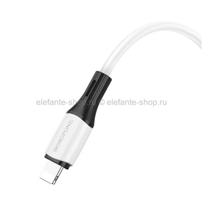 Кабель Borofone BX79 USB-A to Lightning 1m White (15)