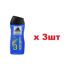 Adidas Гель для душа 250мл Sport Energy муж 3шт