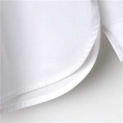 Рубашка для девочки MINAKU цвет белый, рост 128 см