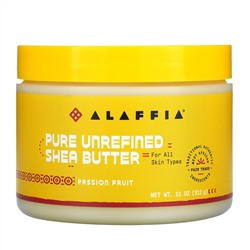 Alaffia, Pure Unrefined Shea Butter, Passion Fruit, 11 oz (312 g)
