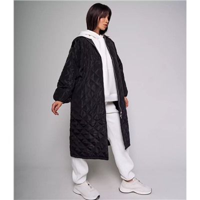 Пальто #КТ017, чёрный