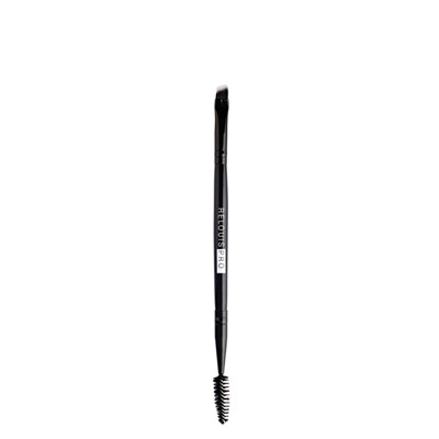 Кисть двусторонняя для бровей RELOUIS Brow&Eyeliner Brush