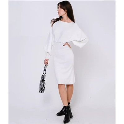 Платье #КТ2198 (1), белый