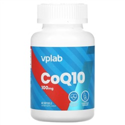 Vplab, CoQ10, 100 mg, 60 Softgels