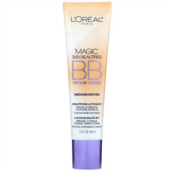 L'Oreal, BB-крем Magic Skin Beautifier, средний, 30 мл