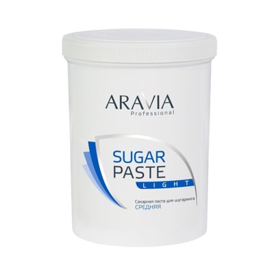 ARAVIA Professional" Сахарная паста для шугаринга "Легкая" средней консистенции, 1500 г. арт 1055