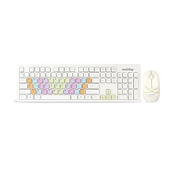 Беспроводной набор Smart Buy SBC-218346AG-W мембранная клавиатура+мышь (white)