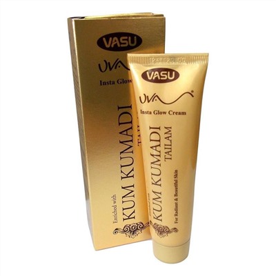 Vasu Kum Kumadi Tailam Uva Insta Glow Cream 50g / Кумкумади Омолаживающий Крем Ува Инста Глоу 50г