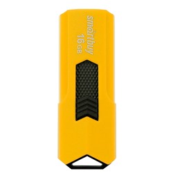 Флэш накопитель USB 16 Гб Smart Buy STREAM (yellow)