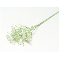 Искусственные цветы, Ветка гипсофила 5 веток (1010237) белый