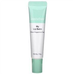 Innisfree, My Lip Balm, Green Peppermint Tea, 0.52 oz (15 g)